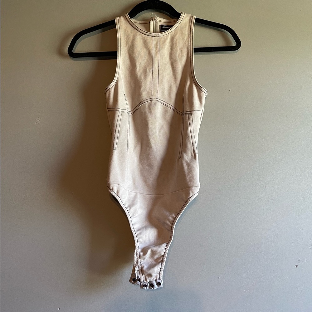 GREY BODYSUIT